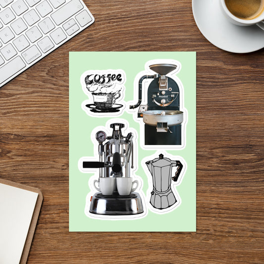 Coffee Machines Sticker sheet