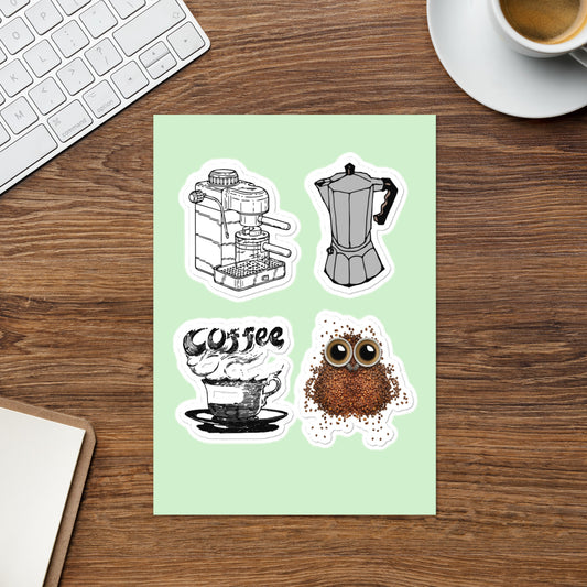 Coffee Sticker sheet