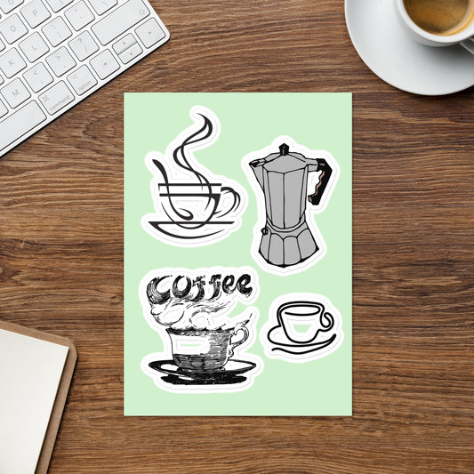 Coffee Sticker Sheet 2