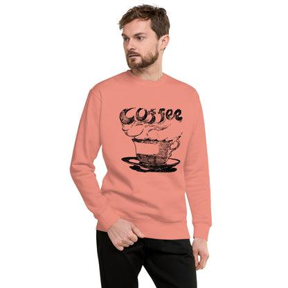 Coffee Mellow - Unisex Premium Sweatshirt